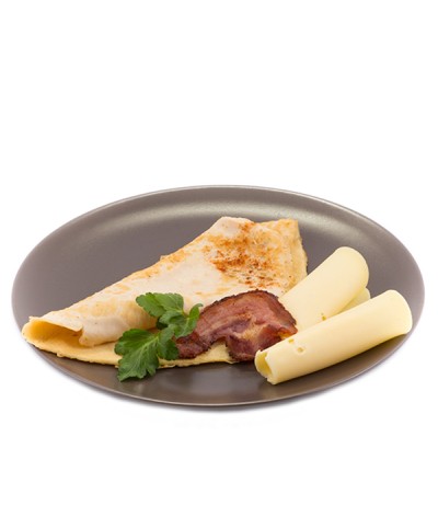 Omeleta se slaninovo-sýrovou příchutí (25 g)